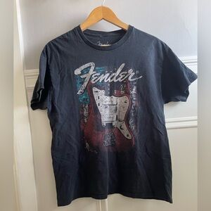 Authentic Fender Guitar Rock graphic tee-medium